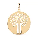 Подвеска из красного золота