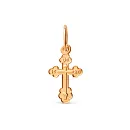 Крест из красного золота