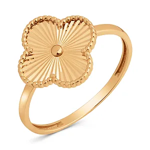 Кольцо из красного золота