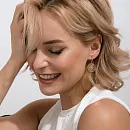 Серьги из красного золота