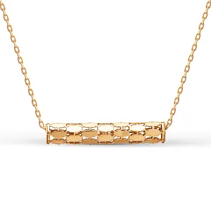 Колье из красного золота