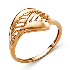 Кольцо из красного золота