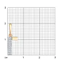 Подвеска из красного золота с фианитами