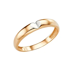 Кольцо из красного золота