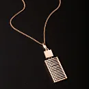 Подвеска из красного золота