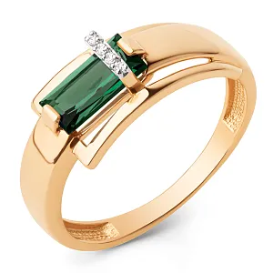 Кольцо из красного золота