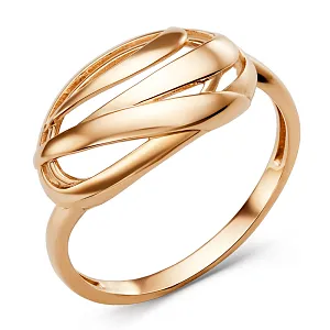 Кольцо из красного золота