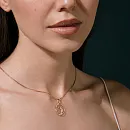 Подвеска из красного золота