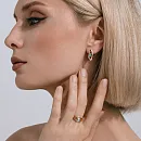 Серьги из красного золота