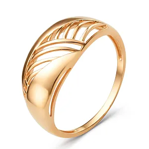 Кольцо из красного золота