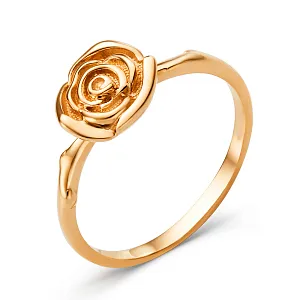 Кольцо из красного золота