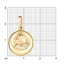 Подвеска из красного золота