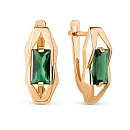 Серьги из красного золота