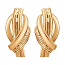 Серьги из красного золота