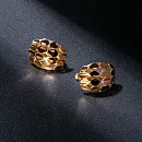 Серьги из красного золота