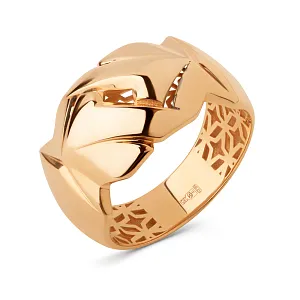 Кольцо из красного золота