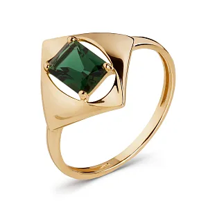 Кольцо из красного золота