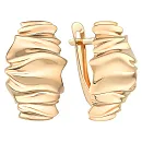 Серьги из красного золота