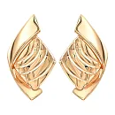 Серьги из красного золота
