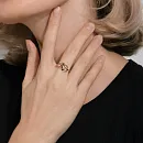 Кольцо из красного золота