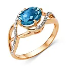 Кольцо из красного золота