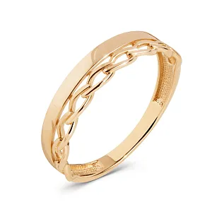 Кольцо из красного золота