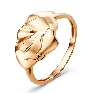 Кольцо из красного золота