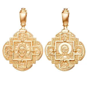 Подвеска из красного золота