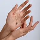 Крест из красного золота