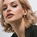 Серьги из красного золота