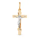 Крест из красного золота