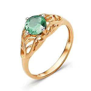 Кольцо из красного золота