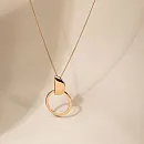 Подвеска из красного золота