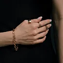 Кольцо из красного золота