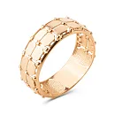 Кольцо из красного золота