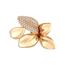 Кольцо из красного золота