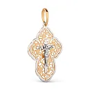 Подвеска из красного золота