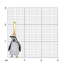 Подвеска из красного золота с фианитами