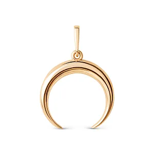 Подвеска из красного золота