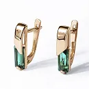 Серьги из красного золота