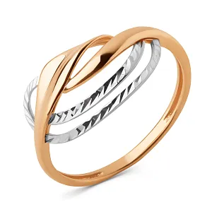 Кольцо из красного золота