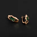 Серьги из красного золота