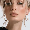 Серьги из красного золота