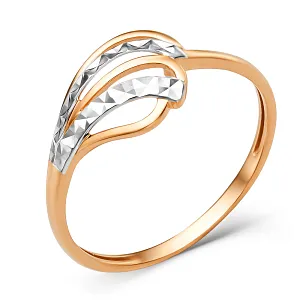 Кольцо из красного золота