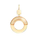 Подвеска из красного золота