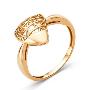 Кольцо из красного золота