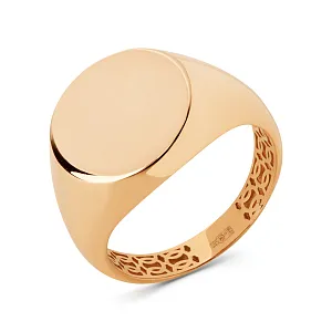 Кольцо из красного золота