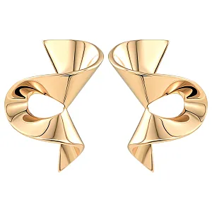 Серьги из красного золота