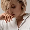 Кольцо из красного золота