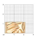 Кольцо из красного золота